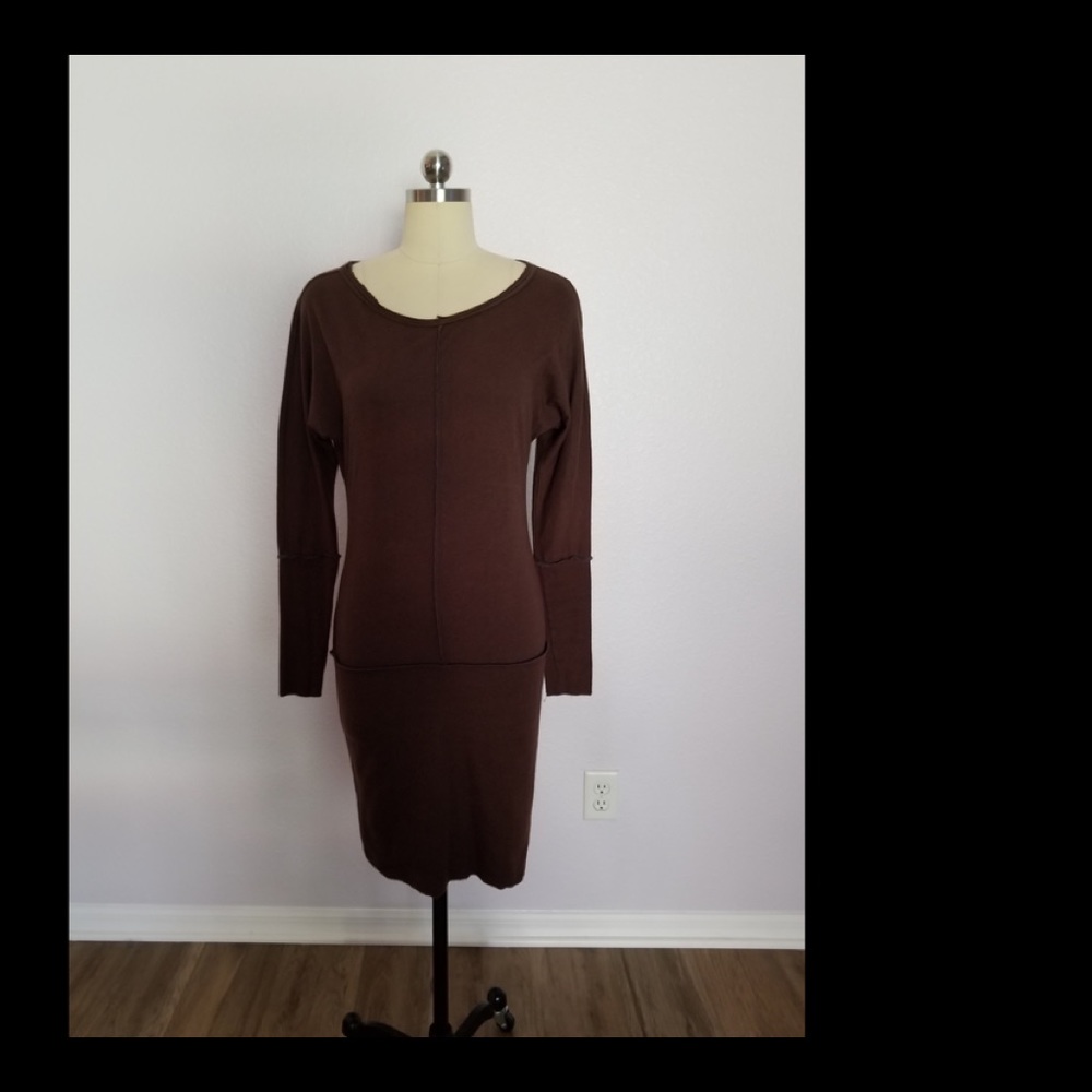 Raw Earth Wild Sky dark brown  Dress